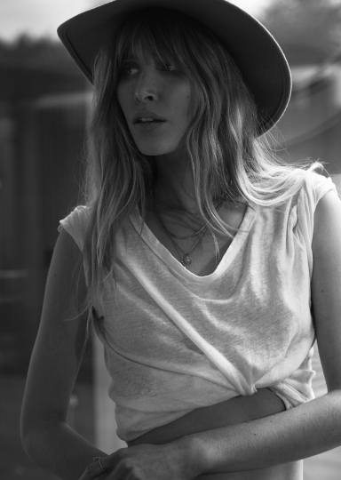 Annemara Post for Jute Magazine April 2018, Photographer Elizabeth Gibson, Stylist Annie Swain, Hair and Make-up Helen Asher 