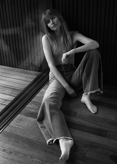 Annemara Post for Jute Magazine April 2018, Photographer Elizabeth Gibson, Stylist Annie Swain, Hair and Make-up Helen Asher 