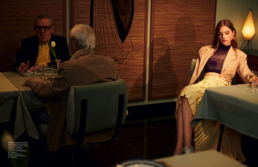 Estella Boersma for Vogue Ukraine April 2018, Photographer Massimo Zanusso, Stylist Kerry Dorney 