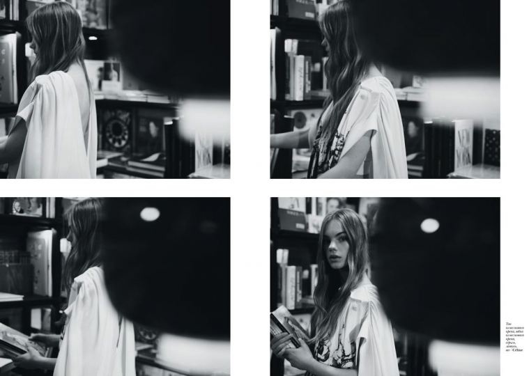 Estella Boersma for Vogue Ukraine April 2018, Photographer Massimo Zanusso, Stylist Kerry Dorney 