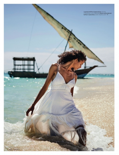 Kiara Velthuis for Brides April 2018, Photographer John Rowley, Stylist Bryony Toogood 