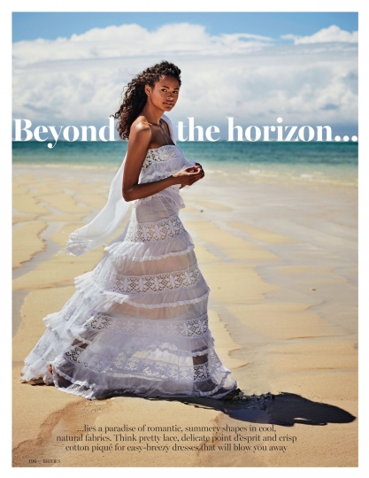 Kiara Velthuis for Brides April 2018, Photographer John Rowley, Stylist Bryony Toogood 