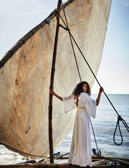 Kiara Velthuis for Brides April 2018, Photographer John Rowley, Stylist Bryony Toogood 