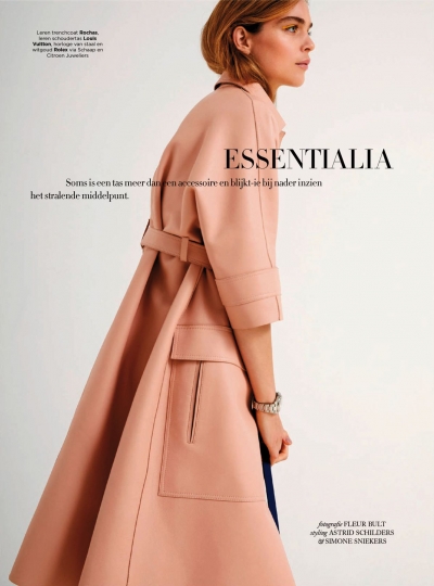 Kim Noorda for Harpers Bazaar April 2018, Photographer Fleur bult, Stylist Astrid Schilders 