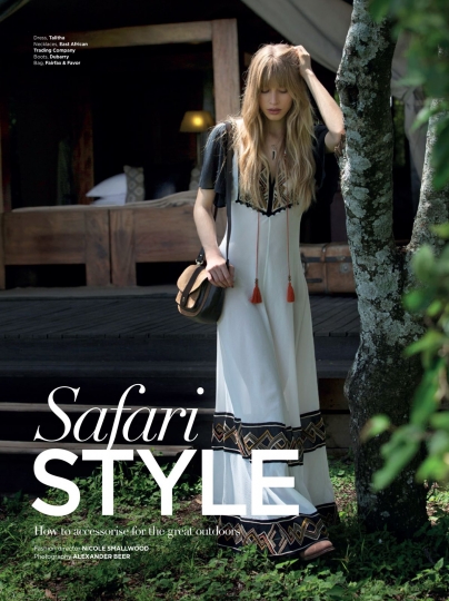 Annemara Post for Coutry & Town House May2018, Photographer Alexander Beer, Stylist Nicole Small Wood, Hair and Make-up Sophie Higginson 