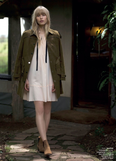 Annemara Post for Coutry & Town House May2018, Photographer Alexander Beer, Stylist Nicole Small Wood, Hair and Make-up Sophie Higginson 