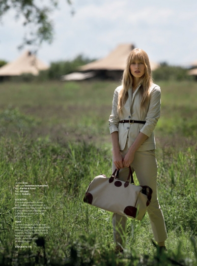 Annemara Post for Coutry & Town House May2018, Photographer Alexander Beer, Stylist Nicole Small Wood, Hair and Make-up Sophie Higginson 