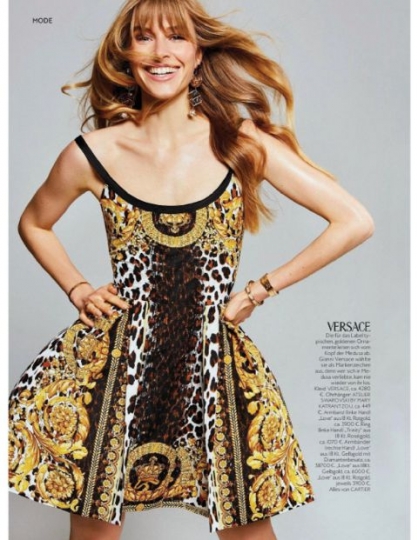 Annemara Post for Instyle May 2018, Photographer Dan  Beleiu, Stylist Theresa Pichler 