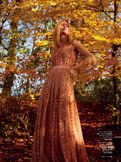 Rianne Haspels for Marie Clair Indonesia April 2018, Photographer Stephanie Pistel, Stylist Anat Dytchwald, Hair and Make-up Danine Zwets 