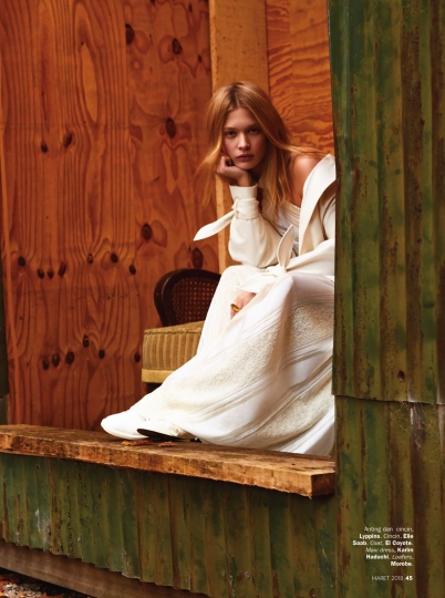 Rianne Haspels for Marie Clair Indonesia April 2018, Photographer Stephanie Pistel, Stylist Anat Dytchwald, Hair and Make-up Danine Zwets 