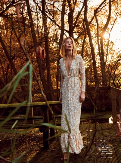 Rianne Haspels for Marie Clair Indonesia April 2018, Photographer Stephanie Pistel, Stylist Anat Dytchwald, Hair and Make-up Danine Zwets 