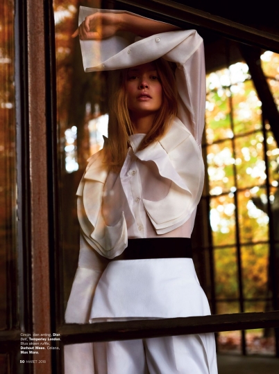 Rianne Haspels for Marie Clair Indonesia April 2018, Photographer Stephanie Pistel, Stylist Anat Dytchwald, Hair and Make-up Danine Zwets 