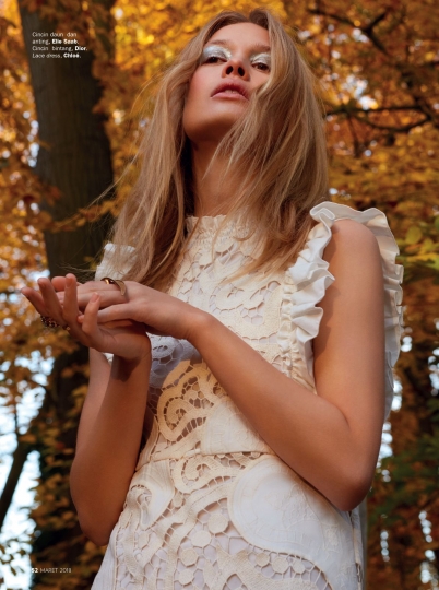 Rianne Haspels for Marie Clair Indonesia April 2018, Photographer Stephanie Pistel, Stylist Anat Dytchwald, Hair and Make-up Danine Zwets 