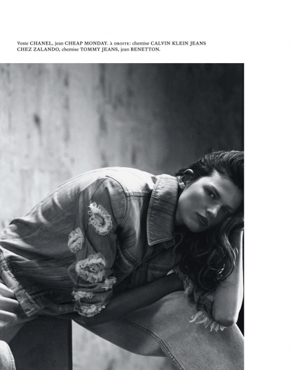 Bette Franke for French Marie Claire May 2018, Photographer Van Mossevelde+N, Stylist Anne-Sophie Thomas, Hair Pierre Saint Sever, Make-up Sandrine Cano Bock 