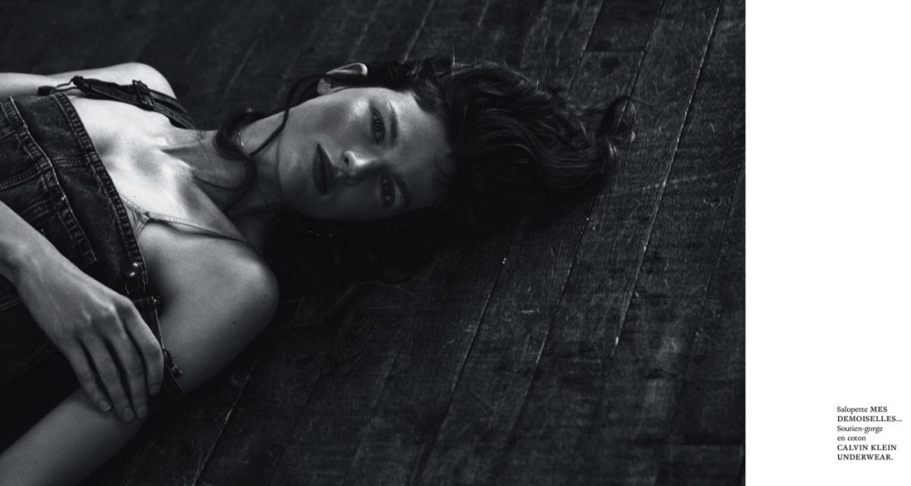 Bette Franke for French Marie Claire May 2018, Photographer Van Mossevelde+N, Stylist Anne-Sophie Thomas, Hair Pierre Saint Sever, Make-up Sandrine Cano Bock 