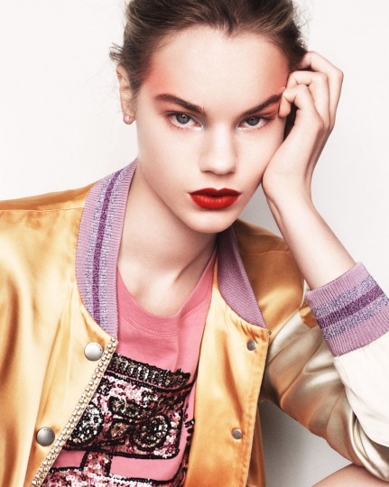 Estella Boersma for Vogue Mexico April 2018, Photographer Tom Schirmacher, Hair Gavin Harwin, Make-up James Kaliados 