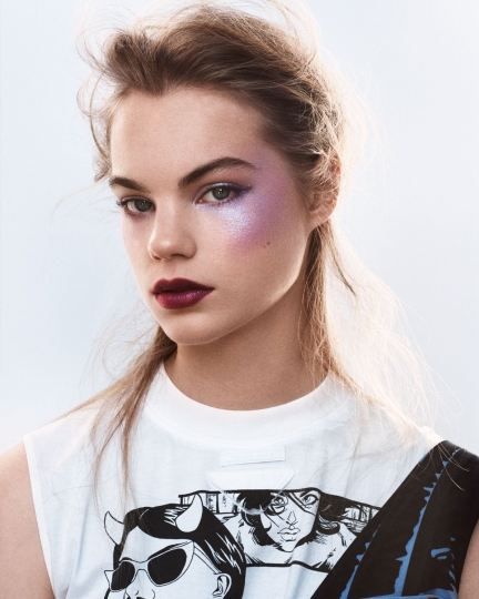 Estella Boersma for Vogue Mexico April 2018, Photographer Tom Schirmacher, Hair Gavin Harwin, Make-up James Kaliados 