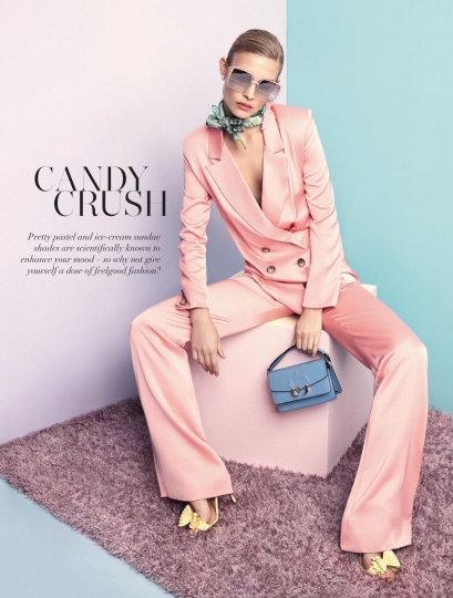 Rianne Haspels for Hello Magazine April 2018, Photographer Andres de Lara, Stylist Jodie Nellist, Hair Jennie Roberts, Make-up Victoria Bond 