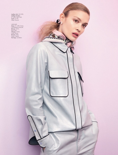 Rianne Haspels for Hello Magazine April 2018, Photographer Andres de Lara, Stylist Jodie Nellist, Hair Jennie Roberts, Make-up Victoria Bond 