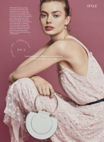 Hanna Verhees for Harpers Bazaar UK May 2018, Photographer Lara Jade, Stylist Florrie Thomas, Hair Shukeel Murtaza, Make-up Corline Barnes 