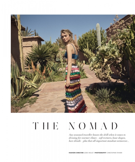 Hanna for Hello Magazine May 28, Photographer Christopher Fener, Stylist Jodie Nellist, Hair Shukeel Murtaza, Make-up Irena Rogers 