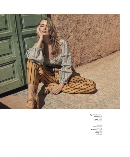 Hanna for Hello Magazine May 28, Photographer Christopher Fener, Stylist Jodie Nellist, Hair Shukeel Murtaza, Make-up Irena Rogers 