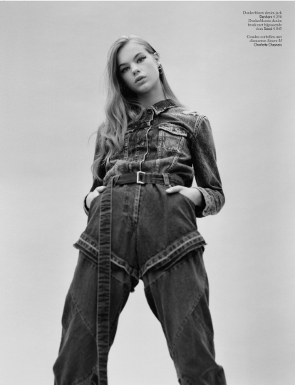 Estella Boersma for Dutch Vogue May 2018, Photographer Markus Pritzi, Stylist Jos van Heel, Hair Marion Anée, Make-up Jurgen Braun 