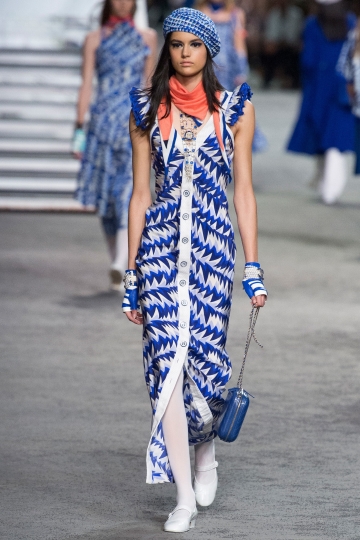 Nikki Vonsee for Chanel Resort show 2019 