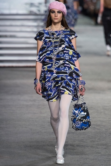 Romy Schönberger for Chanel Resort show 2019 