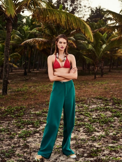 Sanne Vloet for Dutch Elle June 2018, Photographer Jeroen W. Mantel, Stylist Thomas Vermeer, Hair and Make-up Ellen Romeijn. 