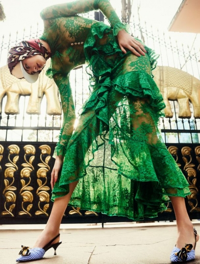 Sanne Vloet for Dutch Elle June 2018, Photographer Jeroen W. Mantel, Stylist Thomas Vermeer, Hair and Make-up Ellen Romeijn. 