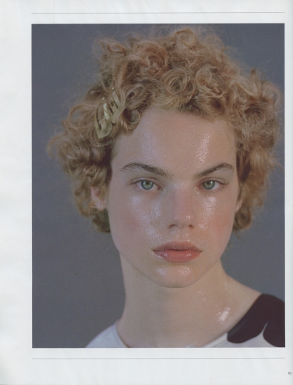 Estella Boersma for Italian Vogue May 2018, Photographer Marianna Sanvito, Stylist Celestine Cooney 