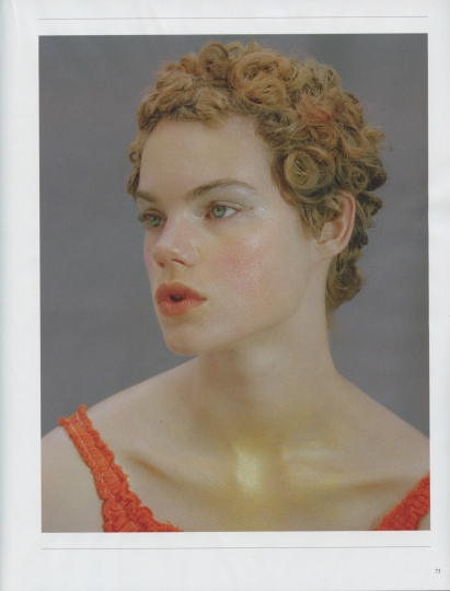 Estella Boersma for Italian Vogue May 2018, Photographer Marianna Sanvito, Stylist Celestine Cooney 