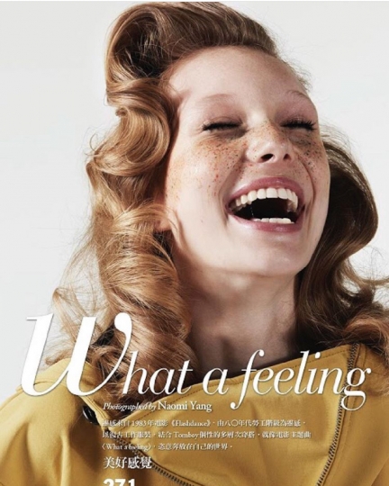 Demy de Vries for Vogue Taiwan May 2018, Photographer Naomi Yang, Stylist Stephanie Brissay, Hair Olivier Lebrun, Make-up Lili Choi 