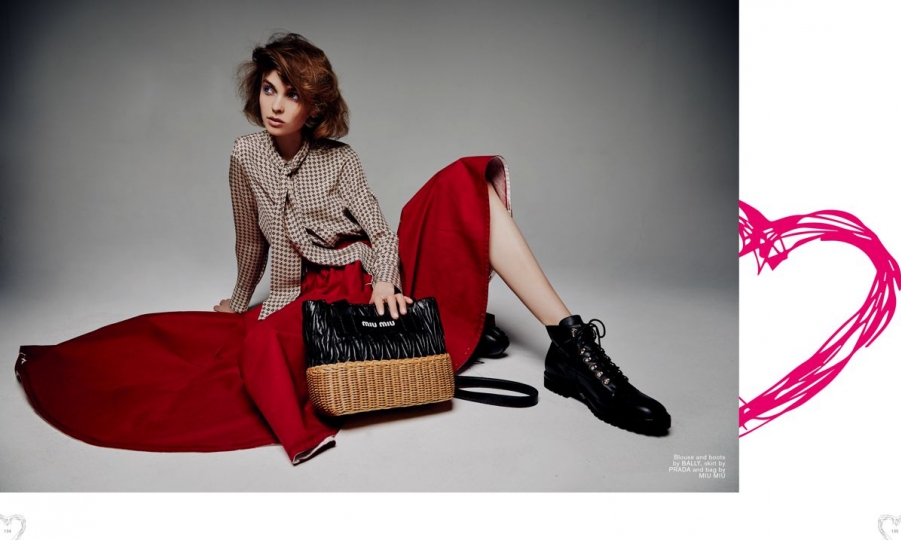 Jacobien van der Kleij for Black Magasin May 2018, Photographer bonnie Hanse, Stylist Sarah Birchley, Hair Keiren, Make-up Annabel Barton 