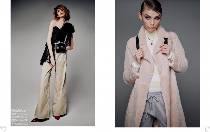 Jacobien van der Kleij for Black Magasin May 2018, Photographer bonnie Hanse, Stylist Sarah Birchley, Hair Keiren, Make-up Annabel Barton 