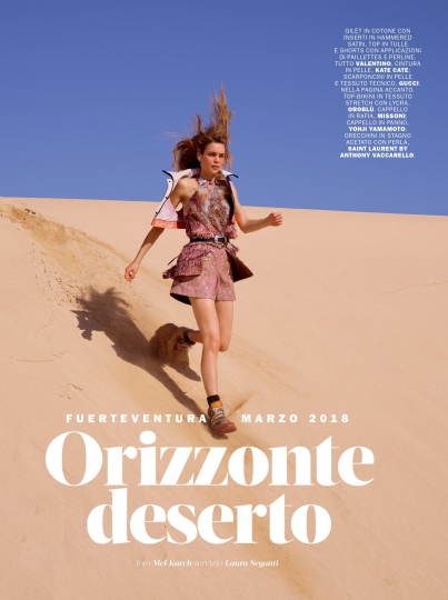 Kim Noorda for Italian Marie Claire June 2018, Photographer Mel Karch, Stylist Laura Seganti, Make-up Sergio Corvacho, Hair Valerio Sestito 