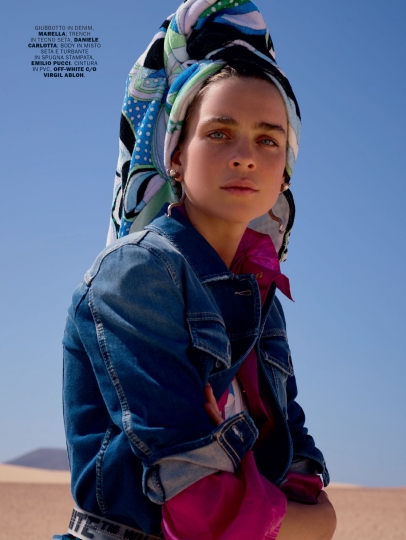 Kim Noorda for Italian Marie Claire June 2018, Photographer Mel Karch, Stylist Laura Seganti, Make-up Sergio Corvacho, Hair Valerio Sestito 