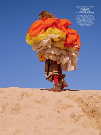 Kim Noorda for Italian Marie Claire June 2018, Photographer Mel Karch, Stylist Laura Seganti, Make-up Sergio Corvacho, Hair Valerio Sestito 