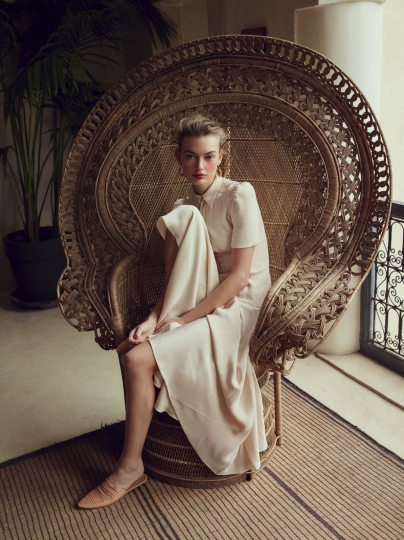 Hanna Verhees for Hello Magazine June 2018, Photographer Christopher Fenner, Stylist Jodie Nellist, Hair Shukeel Murtaza, Make-up Irena Rogers 