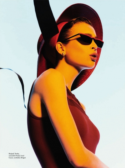 Kim Noorda very beautiful on the cover and with a story in Dutch Harper’s Bazaar July/August 2018, Photographer Tim Verhallen, Stylist Mahid Karrouch, Make-up Anita Jolles, Hair Daan Kneppers 