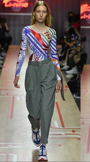 Demy de Vries for Li Ning Menswear Show Spring 2019 