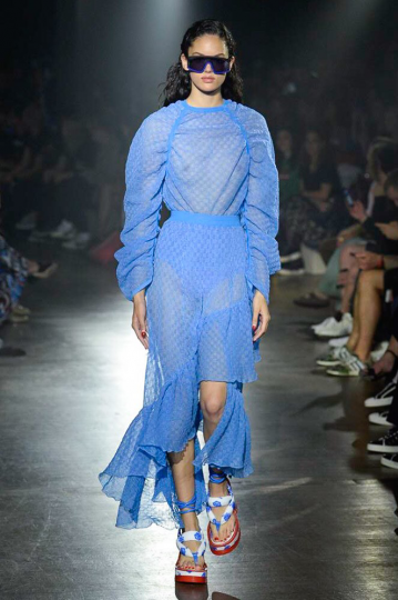 Nikki Vonsee for Kenzo Ready-To-Wear Show Spring 2019 