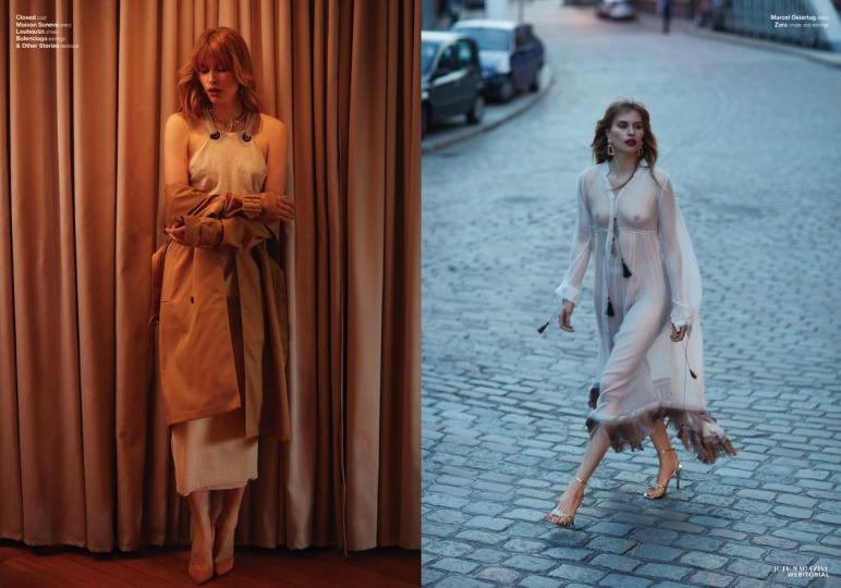 Annemara Post for Jute Magazine, Photographer florian Grill, Stylist Kalle Hildinger, Hair and Make-up Julia Junglas. 