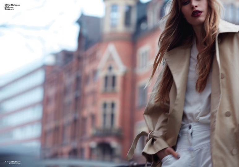 Annemara Post for Jute Magazine, Photographer florian Grill, Stylist Kalle Hildinger, Hair and Make-up Julia Junglas. 