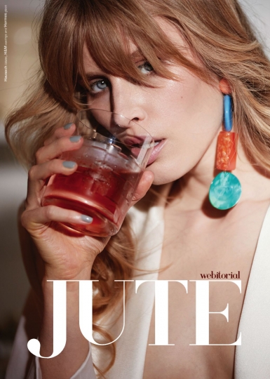 Annemara Post for Jute Magazine, Photographer florian Grill, Stylist Kalle Hildinger, Hair and Make-up Julia Junglas. 