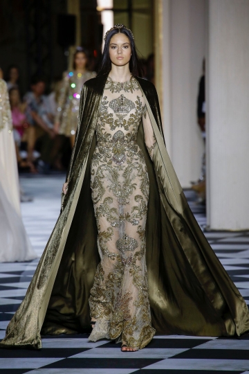 Nikki Vonsee for couture Shows Fall 2018 Zuhair Murad