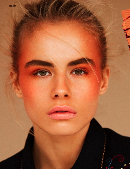 Annekee Molenaar for Cosmo UK August 2018, Photographer Chantalle Kemkemian, Stylist Sairey Stemp , Hair Heath Massi, Make-up Kenneth  soh, Nails Loui-Marie Ebanks 