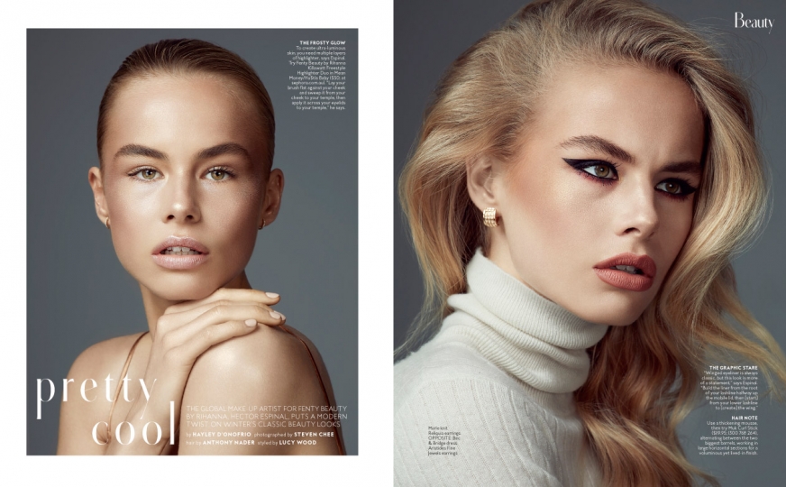 Annekee Molenaar for Instyle Magazine august 2018, Photographer Steven Chee, Stylist Lucy Wood, Hair Anthony Nader, Make-up Hayley D’Onofrio 