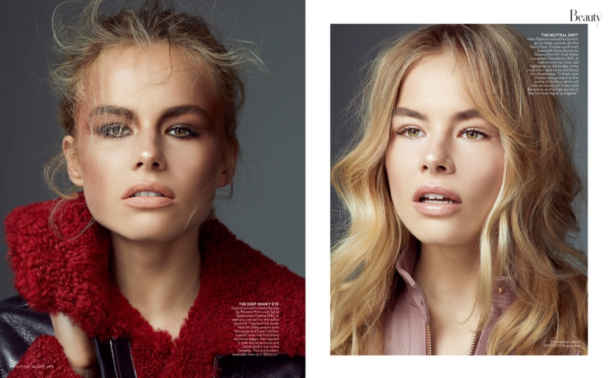 Annekee Molenaar for Instyle Magazine august 2018, Photographer Steven Chee, Stylist Lucy Wood, Hair Anthony Nader, Make-up Hayley D’Onofrio 